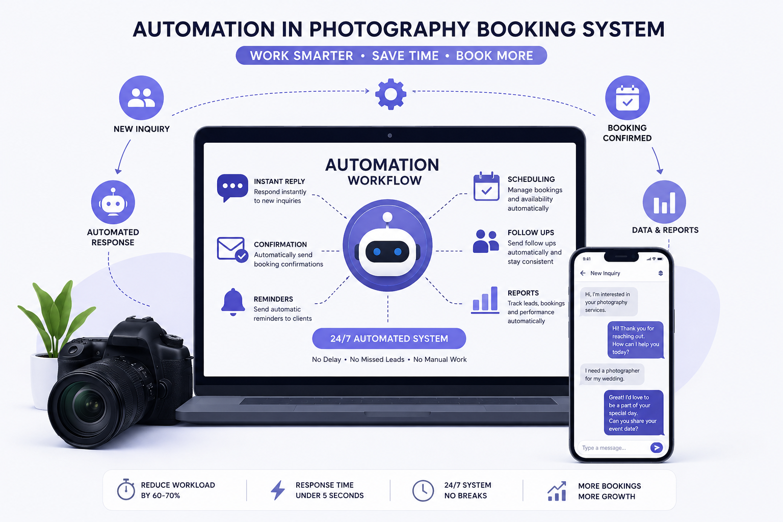 Photography booking system